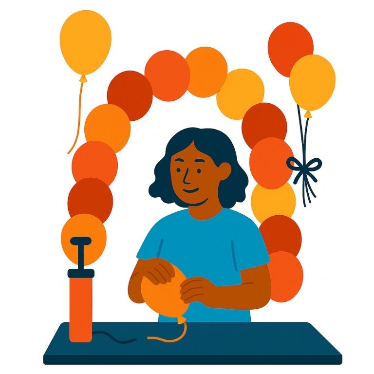 AMBIENTACIÓN CON GLOBOS